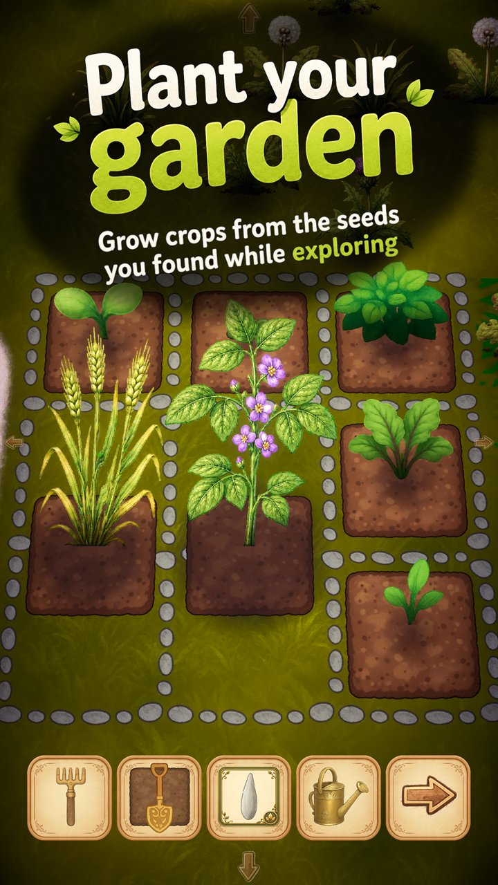 Gnomia planting garden screenshot